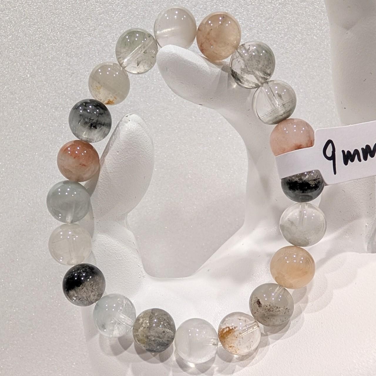 9mm+ Rabbit-hair Rutilated Quartz Bracelet *ON SALE: please see description