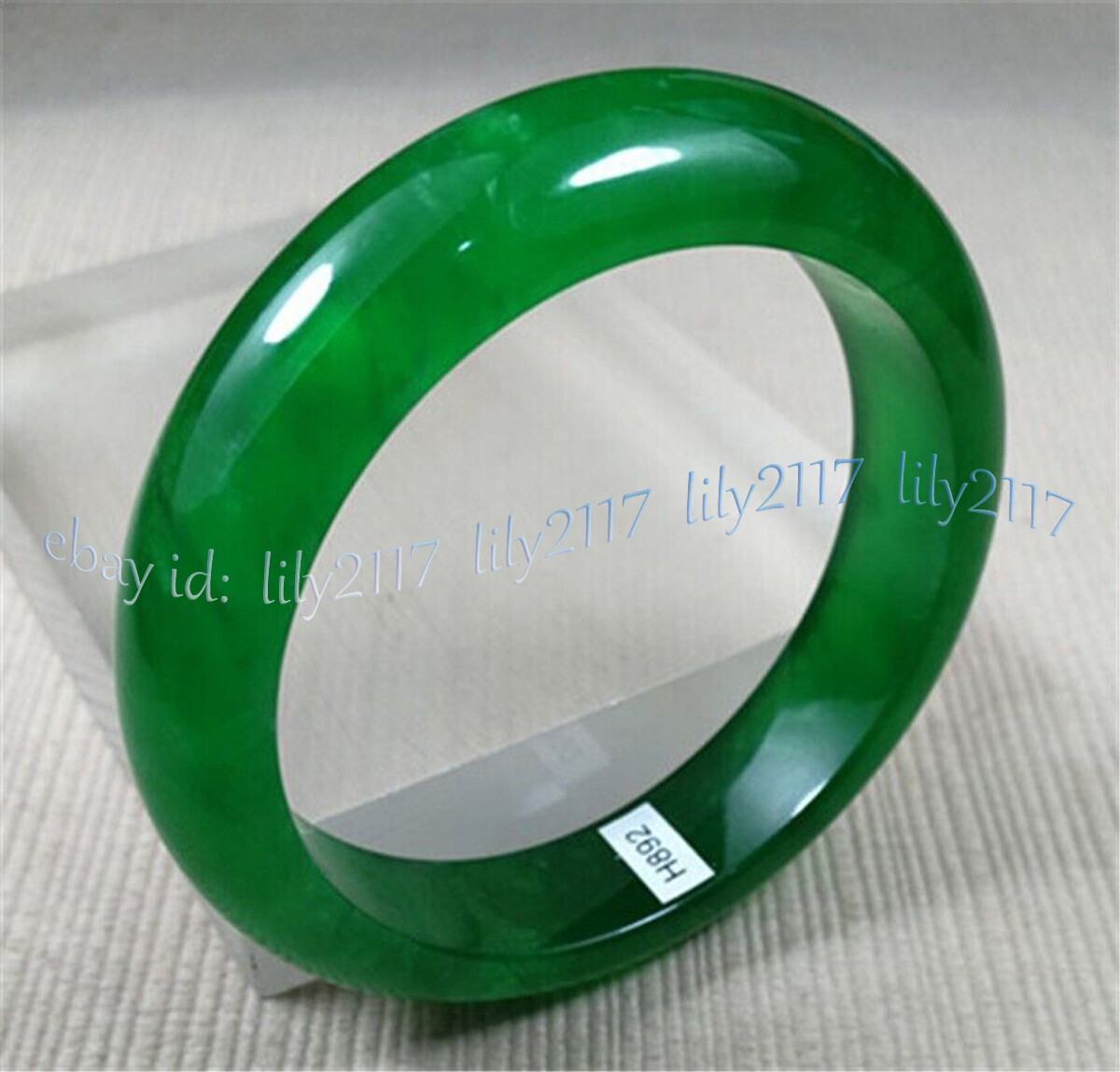 Real Natural Green Jade Jadeite Gemstone Bangle Bracelet Jewelry Amulet 56-64mm