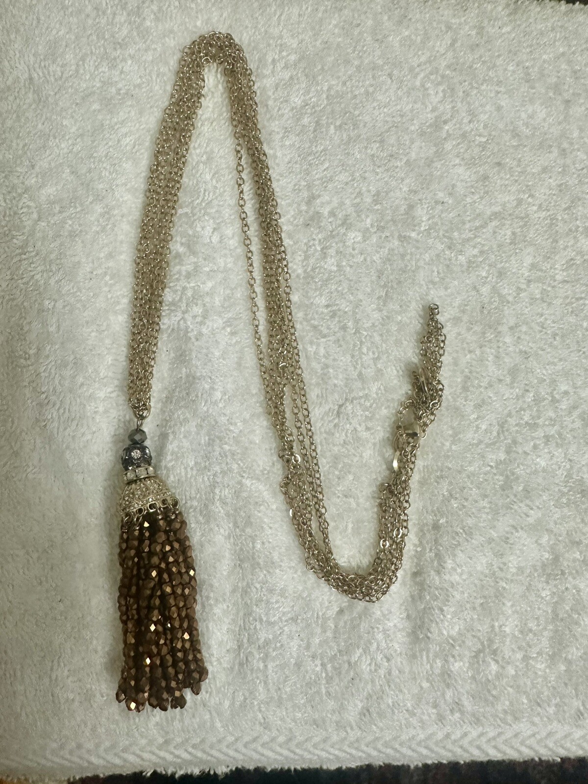 Tommy Bahama NWOT Tassel Necklace