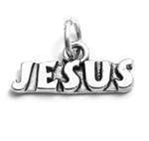 925 Sterling Silver Jesus Christian God Charm
