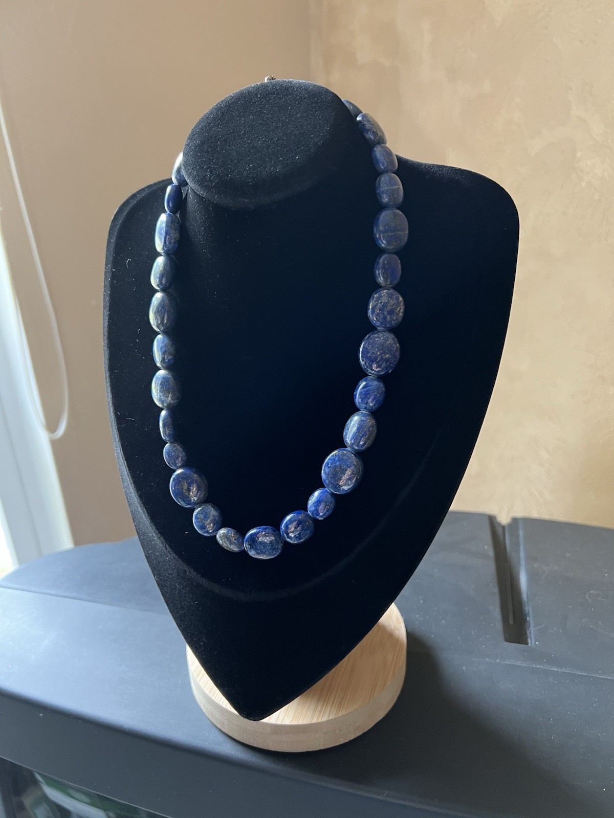 Lapis Lazuli Semiprecious Gemstone Necklace
