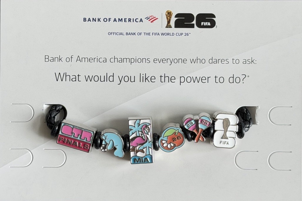 Bank of America FIFA World Cup 26 MIAMI QTR FINALS Bracelet
