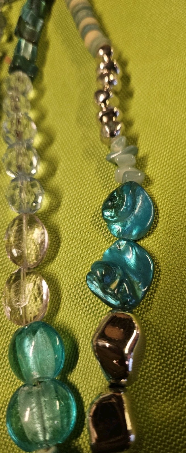 Two Strand Necklace All Kinds Of Fun Shapes ,fun