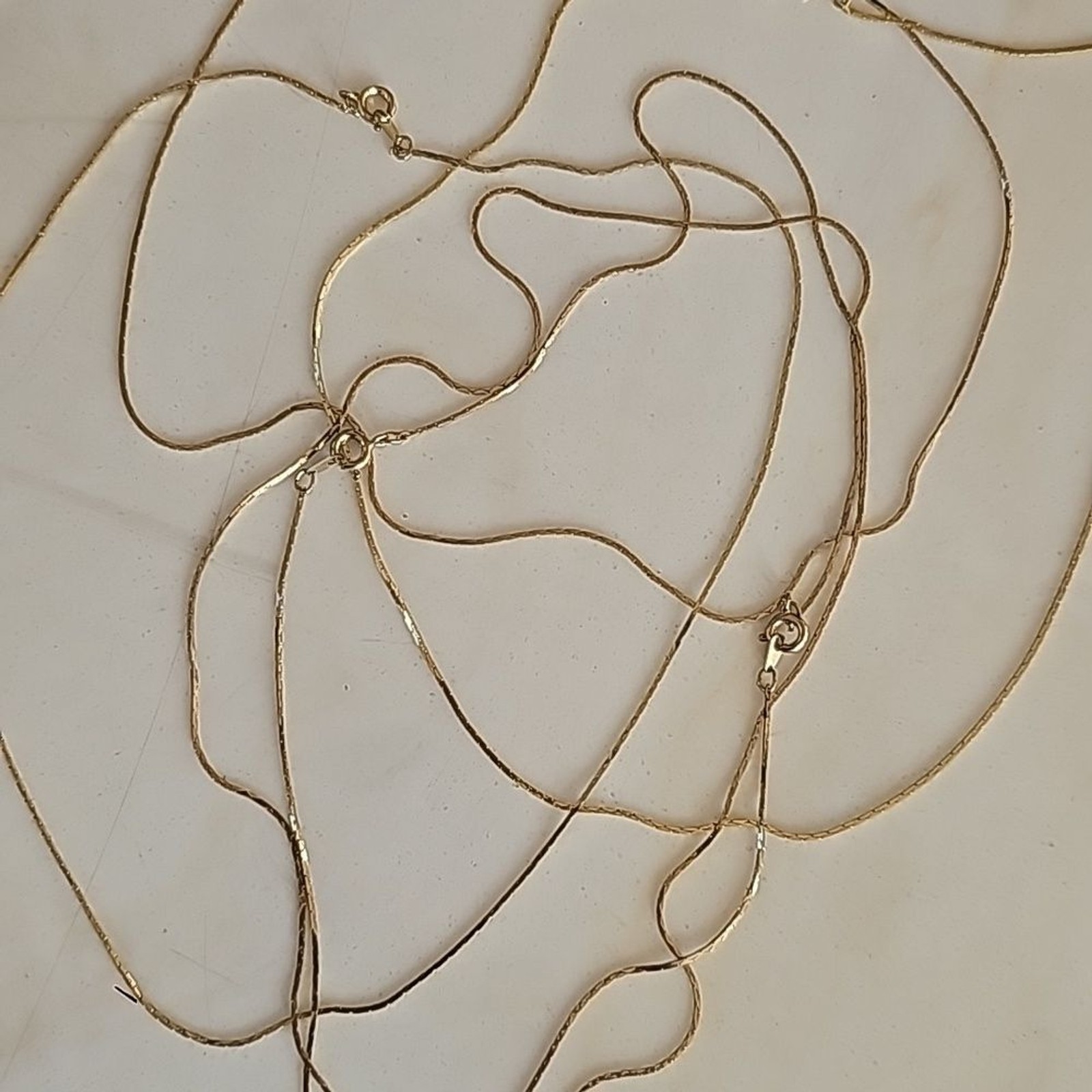 14k Gold Filled 16″ Chain Necklace NWOT Fine Dainty Minimalist