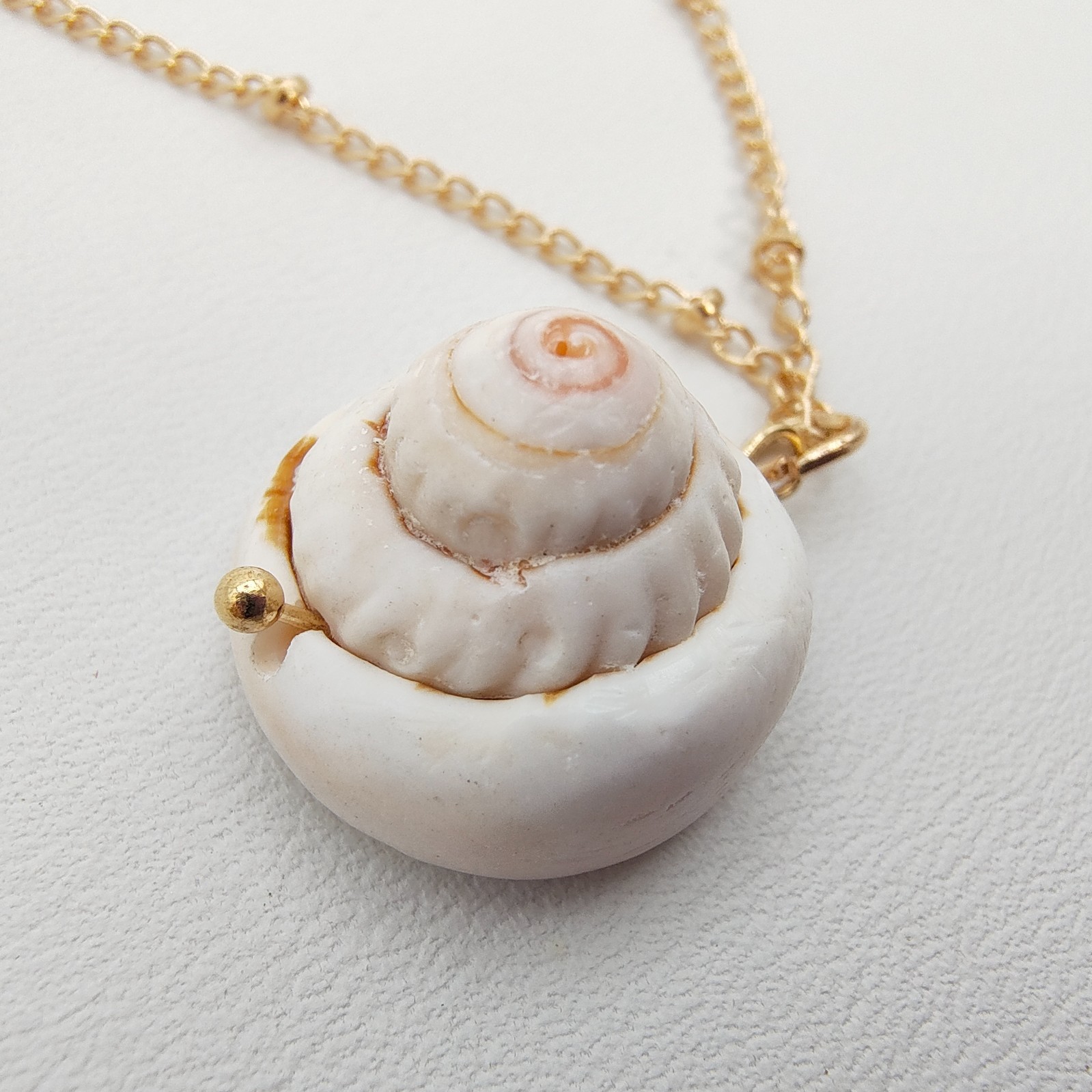 Layered Nautical Shell Starfish Gold Tone Chain Necklace 4 Piece Set Beach