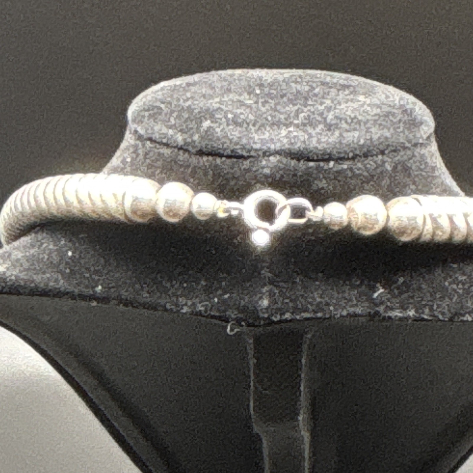 Vintage ND (Norwegian Design Studio) 925 STG rigid Tubogas style 4-piece choker