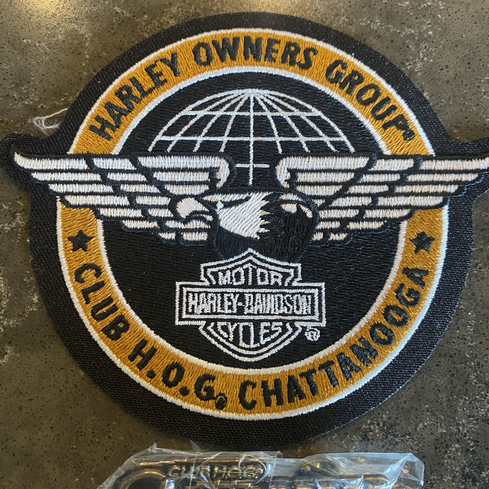 Harley Davidson Chattanooga Rally Club HOG Harley Owners Group Pin + Patch NEW