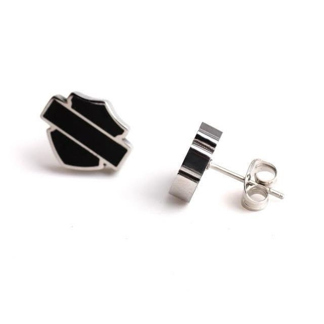 Harley Davidson Stainless Earrings