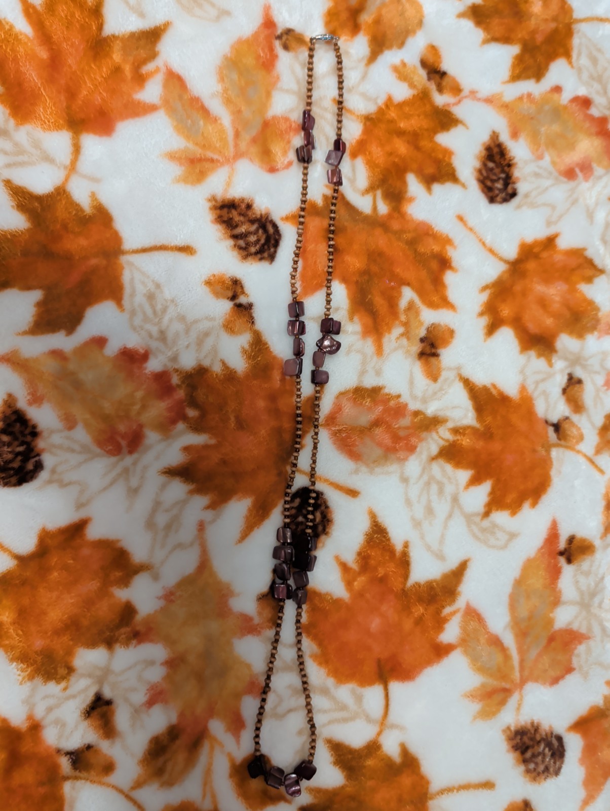 32″ Multi Color Beaded Shell Necklace
