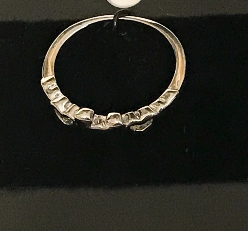Mickey Mouse Disney Size 5 6 7 8 9 Sterling Silver Ring Band Thumb Hearts