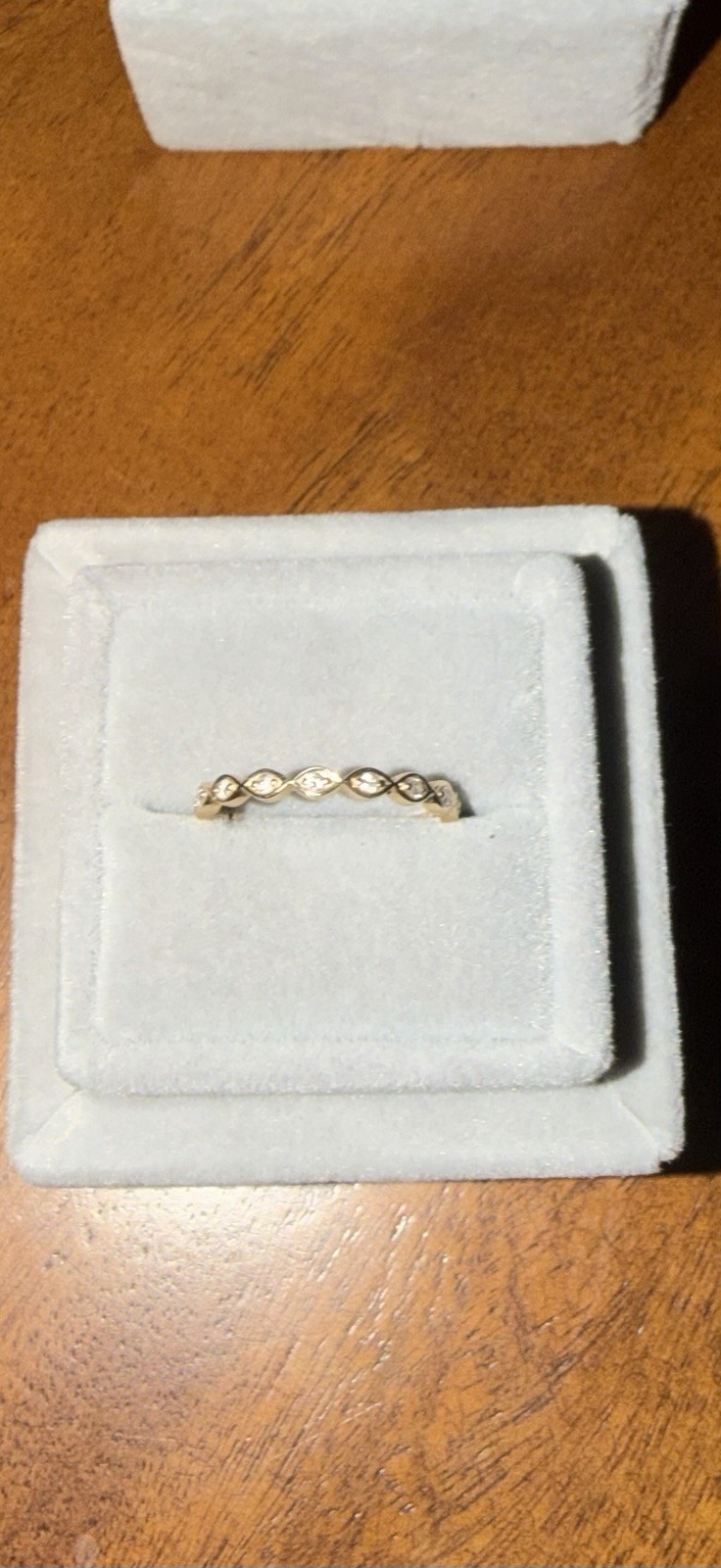 Kendra Scott 0.15 ct Nicolette 14k Yellow Gold Band Ring in White Diamond