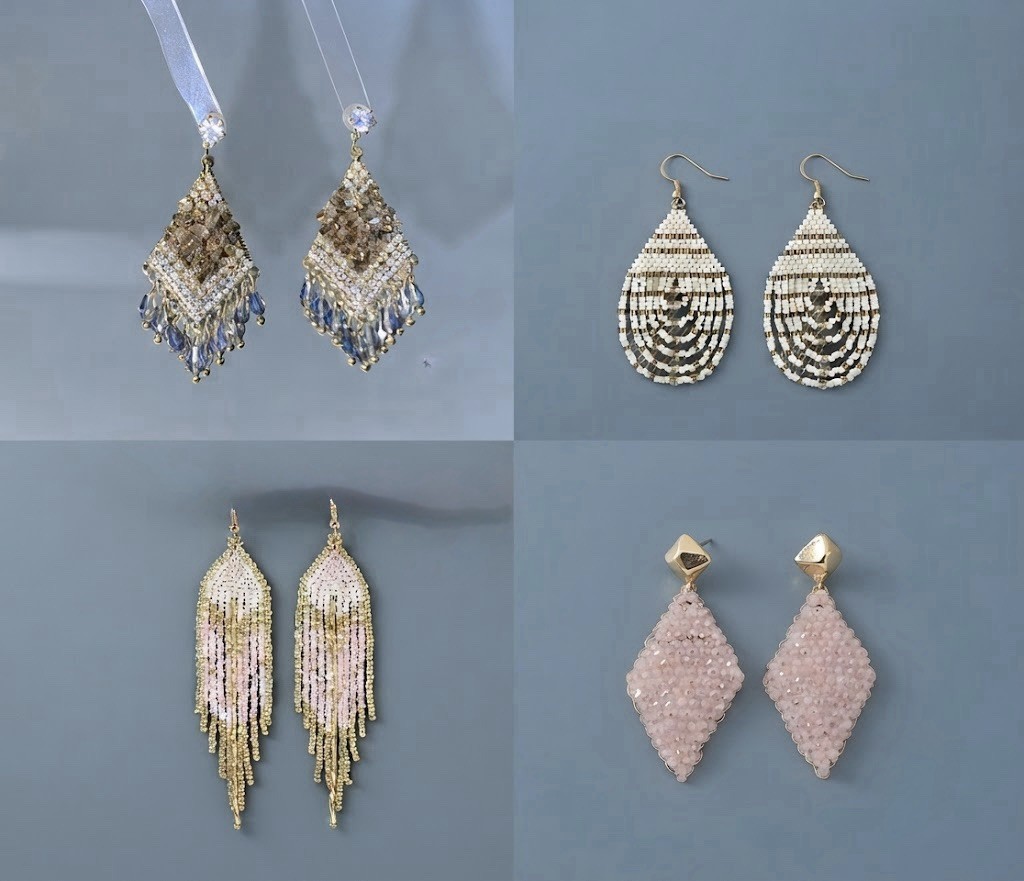 Custom Handmade Beaded Earrings | Made to Order | Cloud Nine Charms
