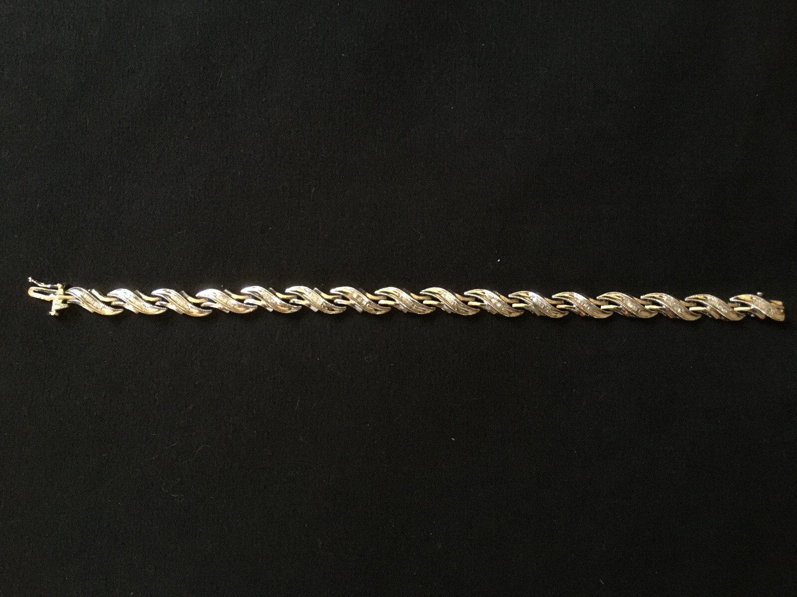 Classic 7″ Rhinestone CZ Tennis Bracelet 11.8 grams .925 Sterling Silver