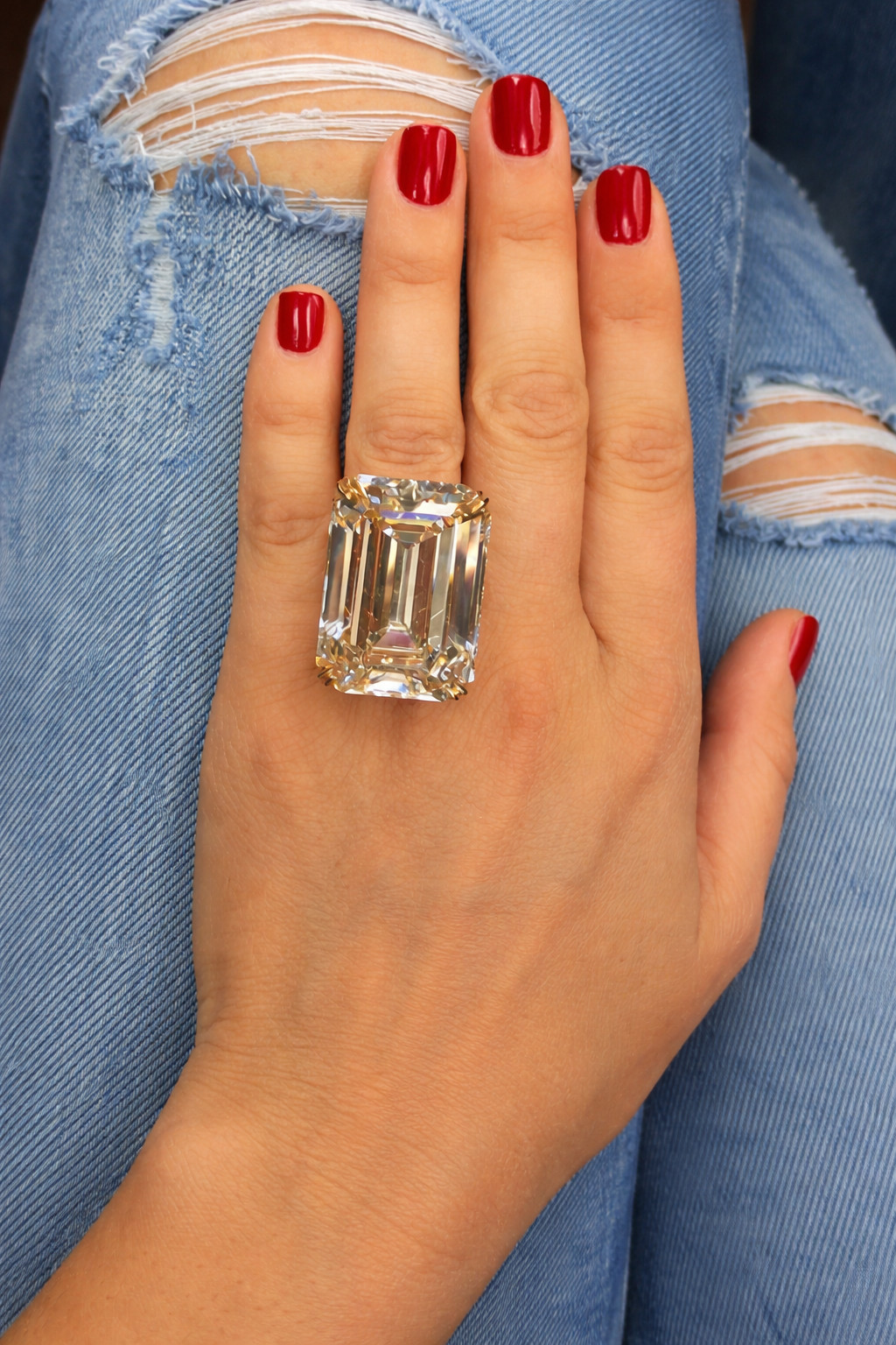 Star of Hollywood, Paris Fashion Week, Imperial Grace 65ct Austrian Crystal Ring