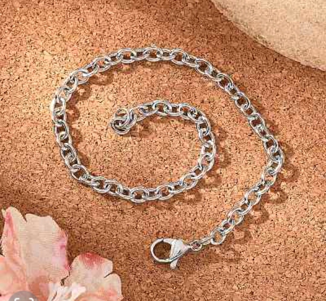 316L Surgical Steel Cable Chain Bracelet Jewellery Gift