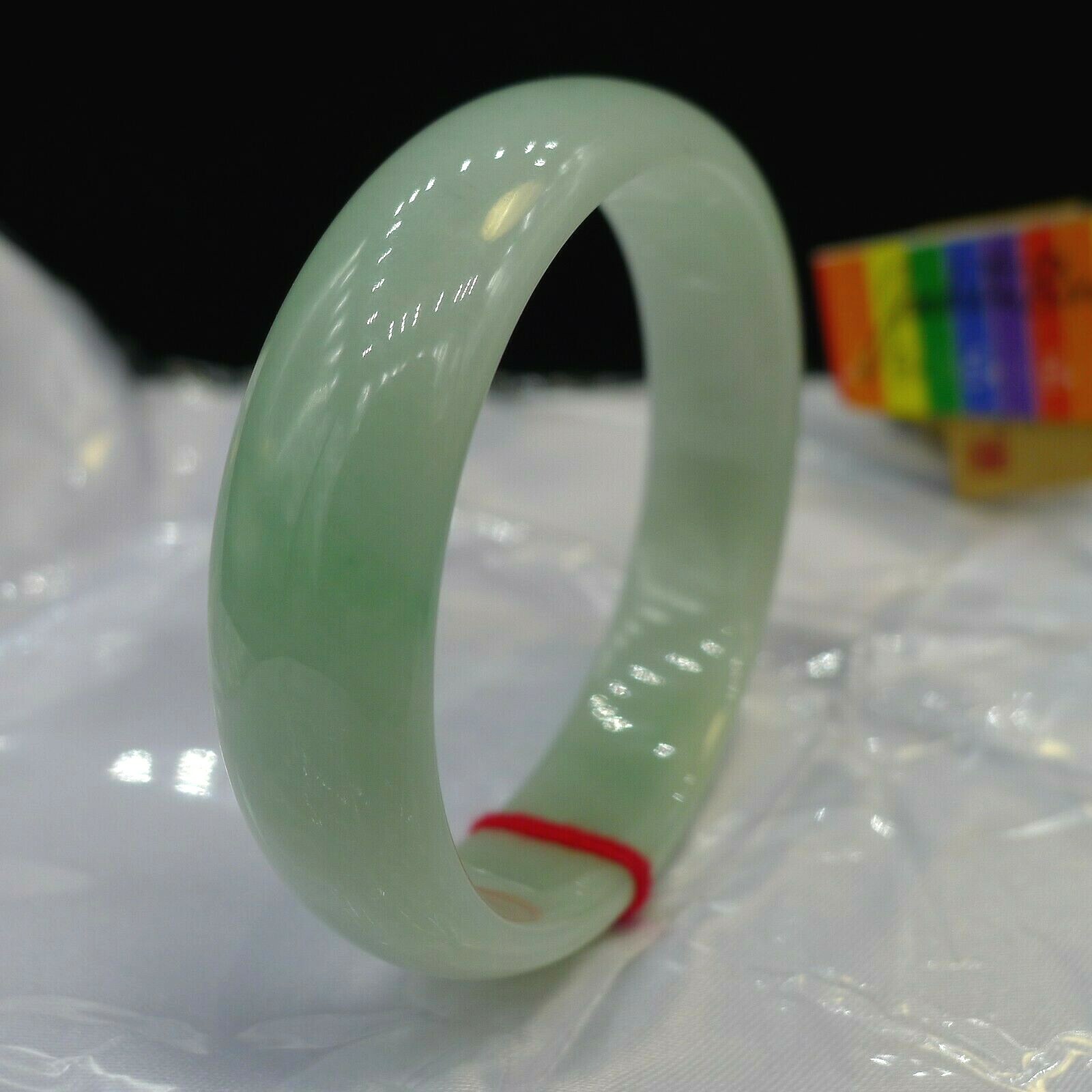 【JadeiteBird】53mm Certified 100% Natural Grade A Jadeite Jade Bangle Bracelet