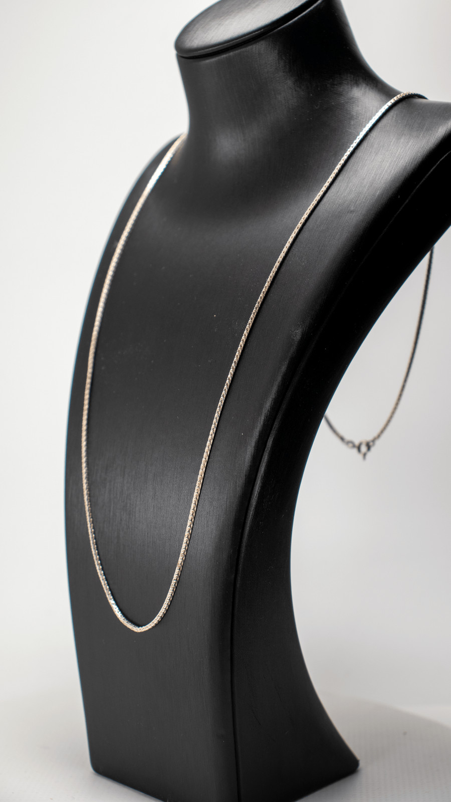 Silver Flat Cuban Link necklace 70 cm – timeless unisex necklace 925 silver