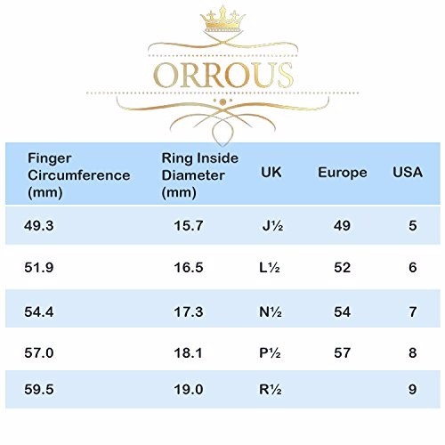 Orrous 18k White Gold Plated Cushion Halo Zirconia Engagement Ring 1.90 carats