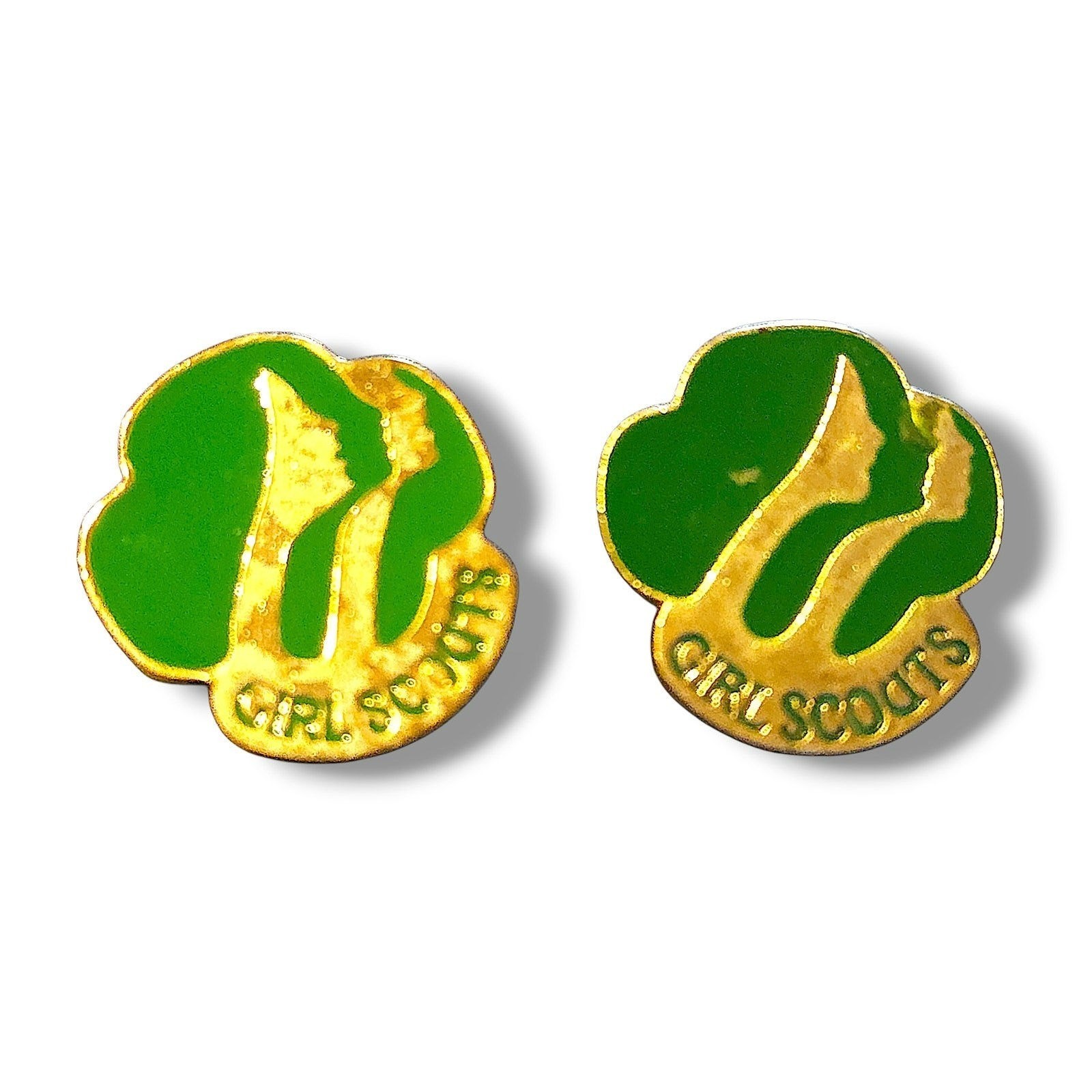 Vintage Girl Scouts Cub Scouts Enamel Pins GSUSA 1980 Badge Set Mixed OS