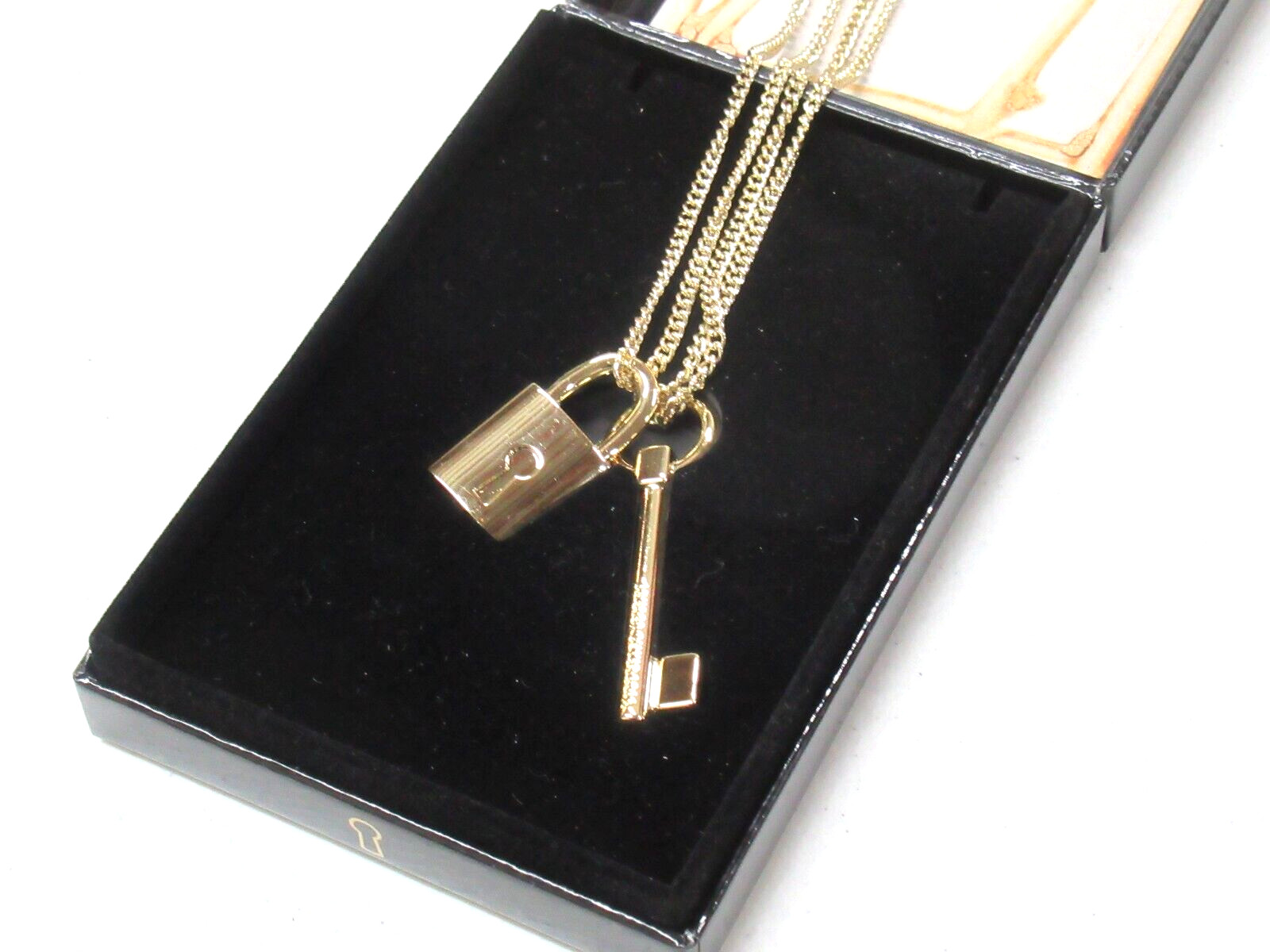 Victoria’s Secret Limited Edition “Scandalous” Lock and Key Necklace – $78