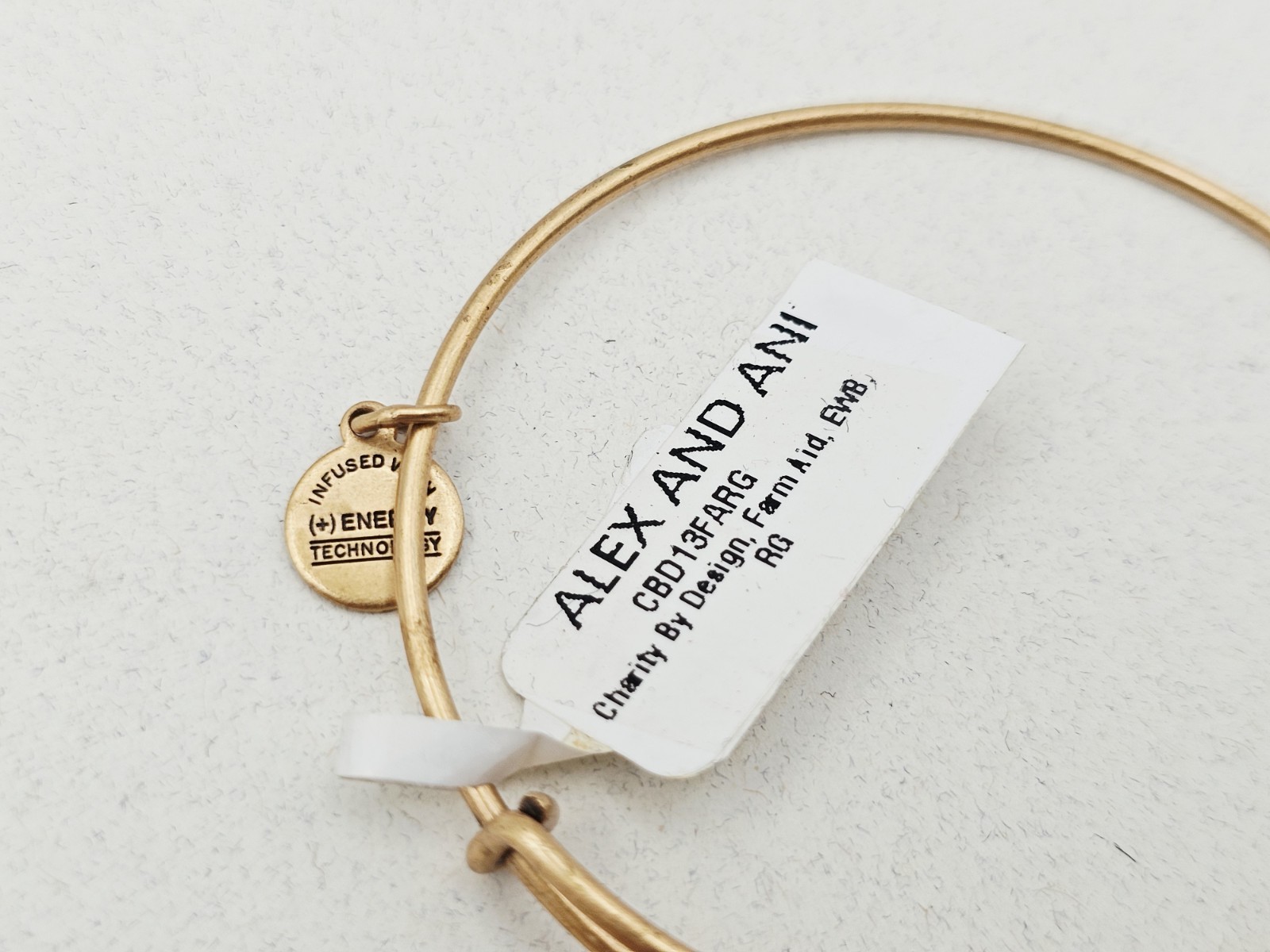 Alex & Ani Harry Potter Bangle Bracelet Quidditch Pitch Rafaelian Gold NEW