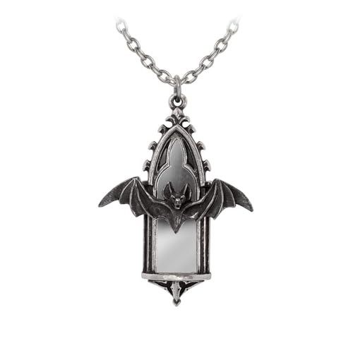 Call of The Undead Pendant Flying Bat Necklace Alchemy Gothic