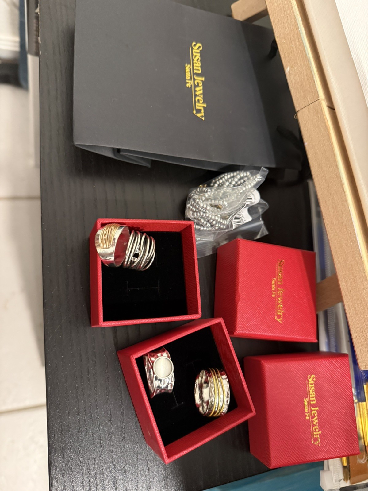 Set Of Jewellery , Rings, Necklace