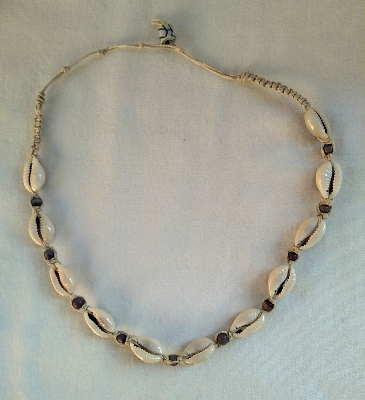 Necklace Surfer Beaded Cowrie Shell Ethnic Tribal Unisex 16″ US Seller New