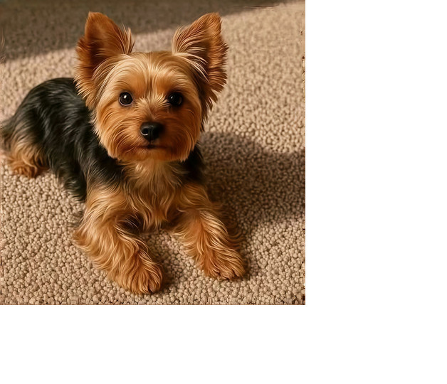 YORKSHIRE TERRIER DOG Pendant on plated 925 Sterling Silver 20″ 22″ Necklace