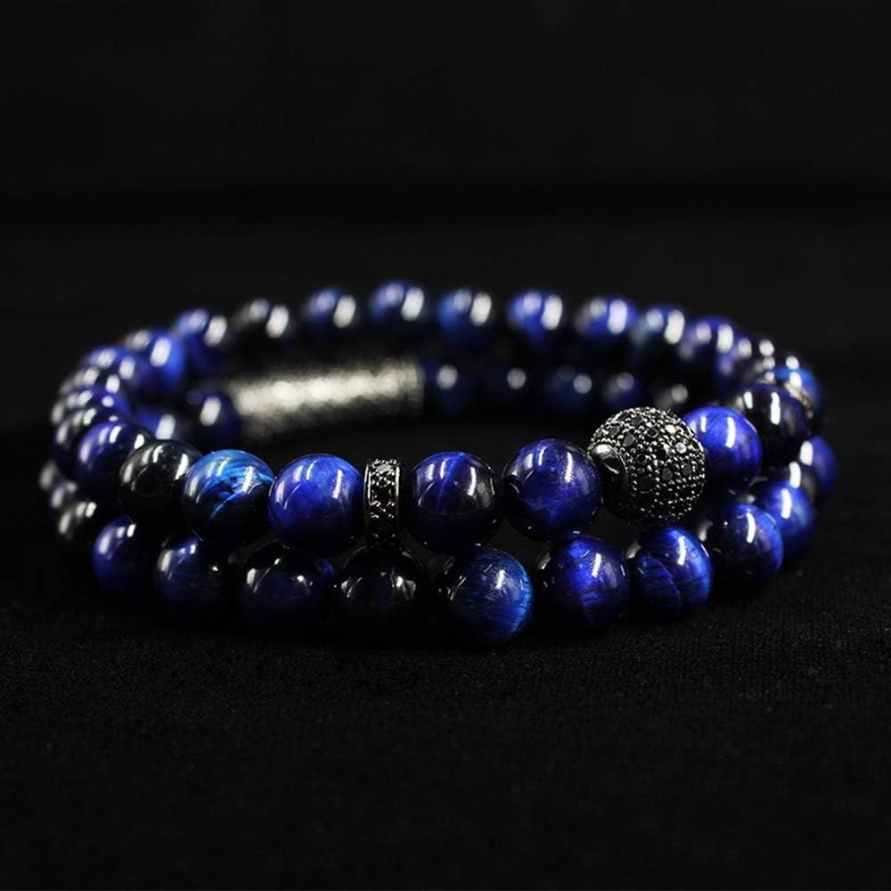 Handmade Tiger Eye Bead Bracelet – Fashionable Healing Jewelry for Mindfulness