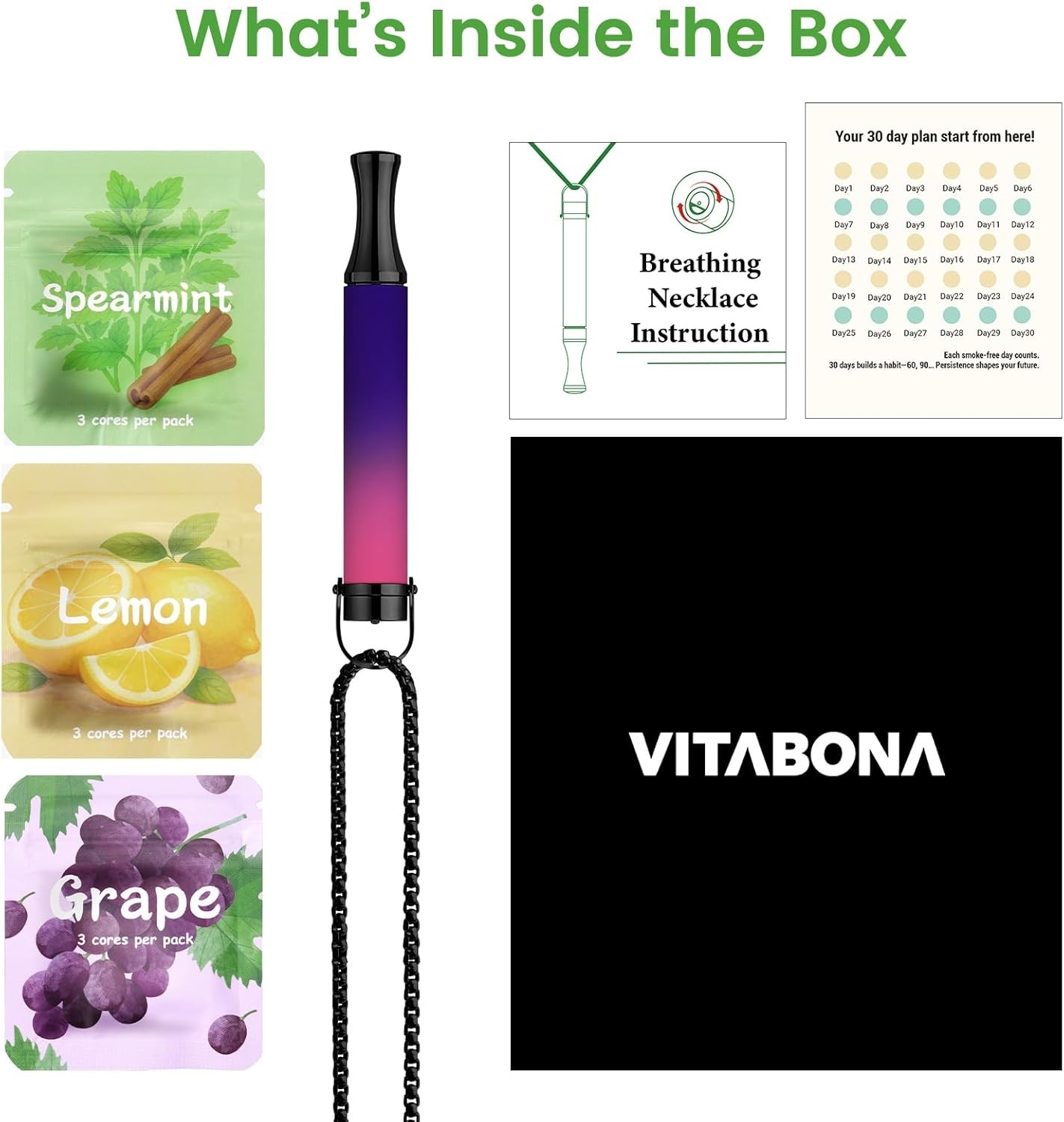 Flavored Breathing Necklace for Adults