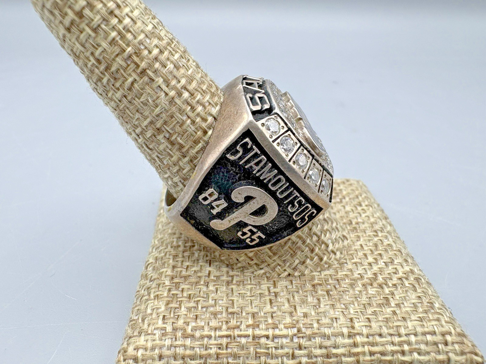 South Atlantic League Sterling Silver 925 Championship Ring Blue Claws 2010