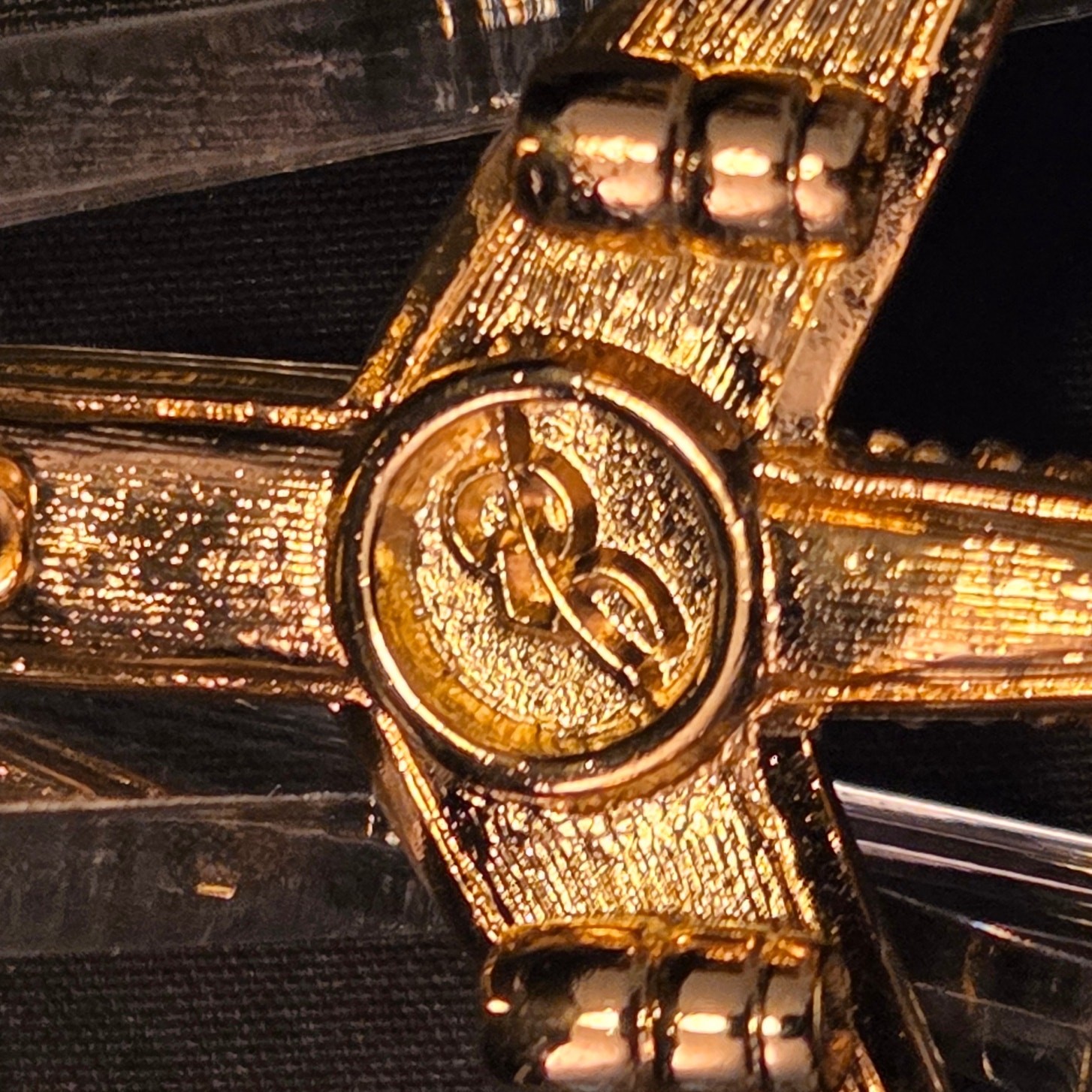 NIB Swarovski Crystal “Bridging The Pacific” Signed Airplane Pin Commemorative