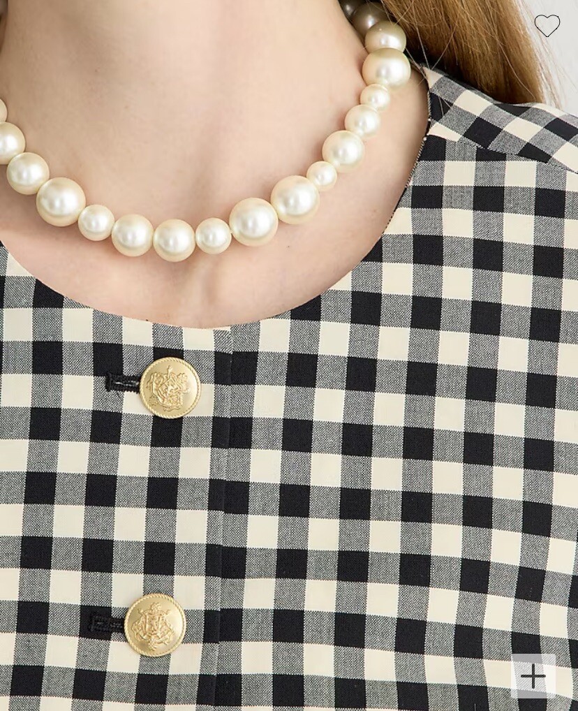 *NWT* J Crew Pearl Ball Necklace $49.50