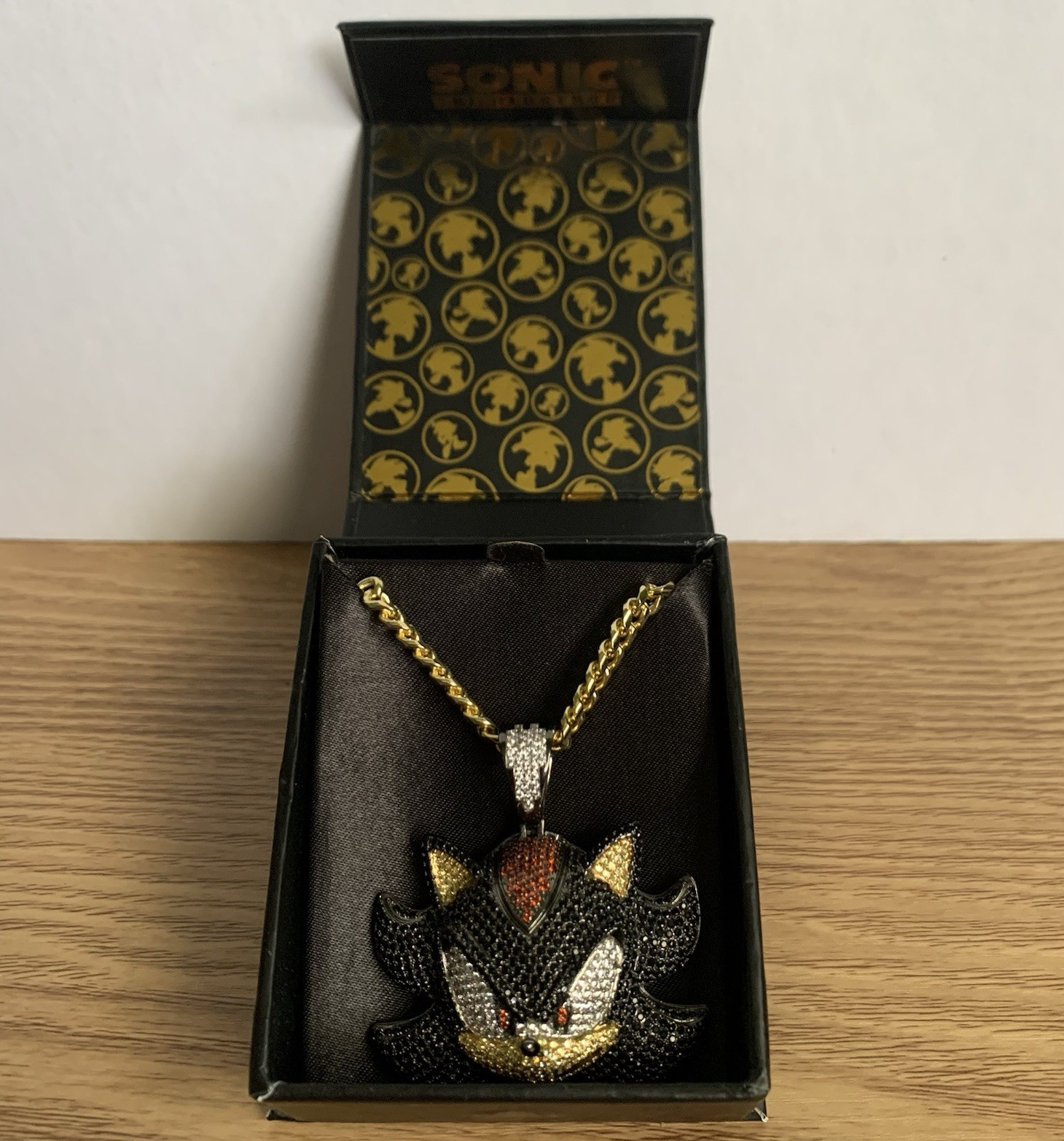Shadow the Hedgehog Chain Necklace | Sonic the Hedgehog x King Ice