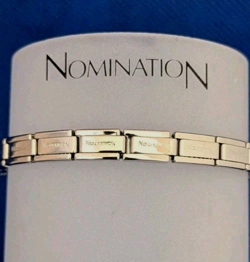 Authentic Nomination Bracelet 18 – 5mm Links all signed (Not Starter) JE18