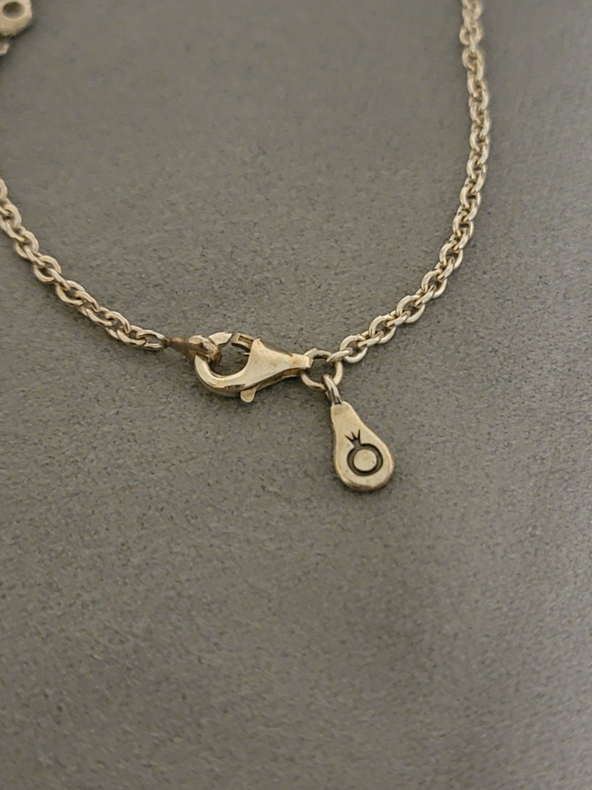 PANDORA Adjustable Cable Chain 17.7 in Sterling Silver Chain Necklace 1.9mm