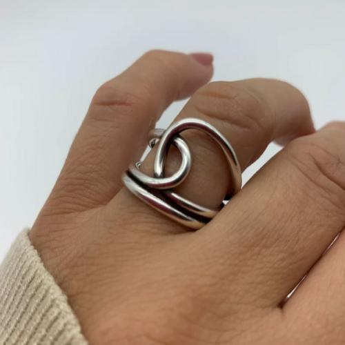 Handmade Solid Sterling Silver Heavy Pure Ring for Women Gift for Christmas