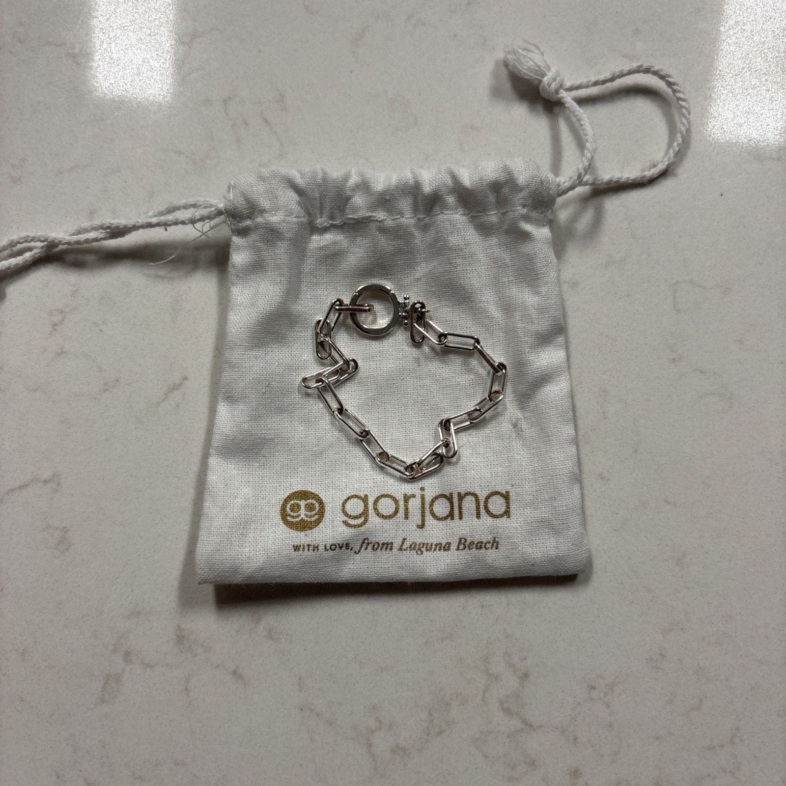 Gorjana Parker Bracelet. With Baggy In Excellent Condition