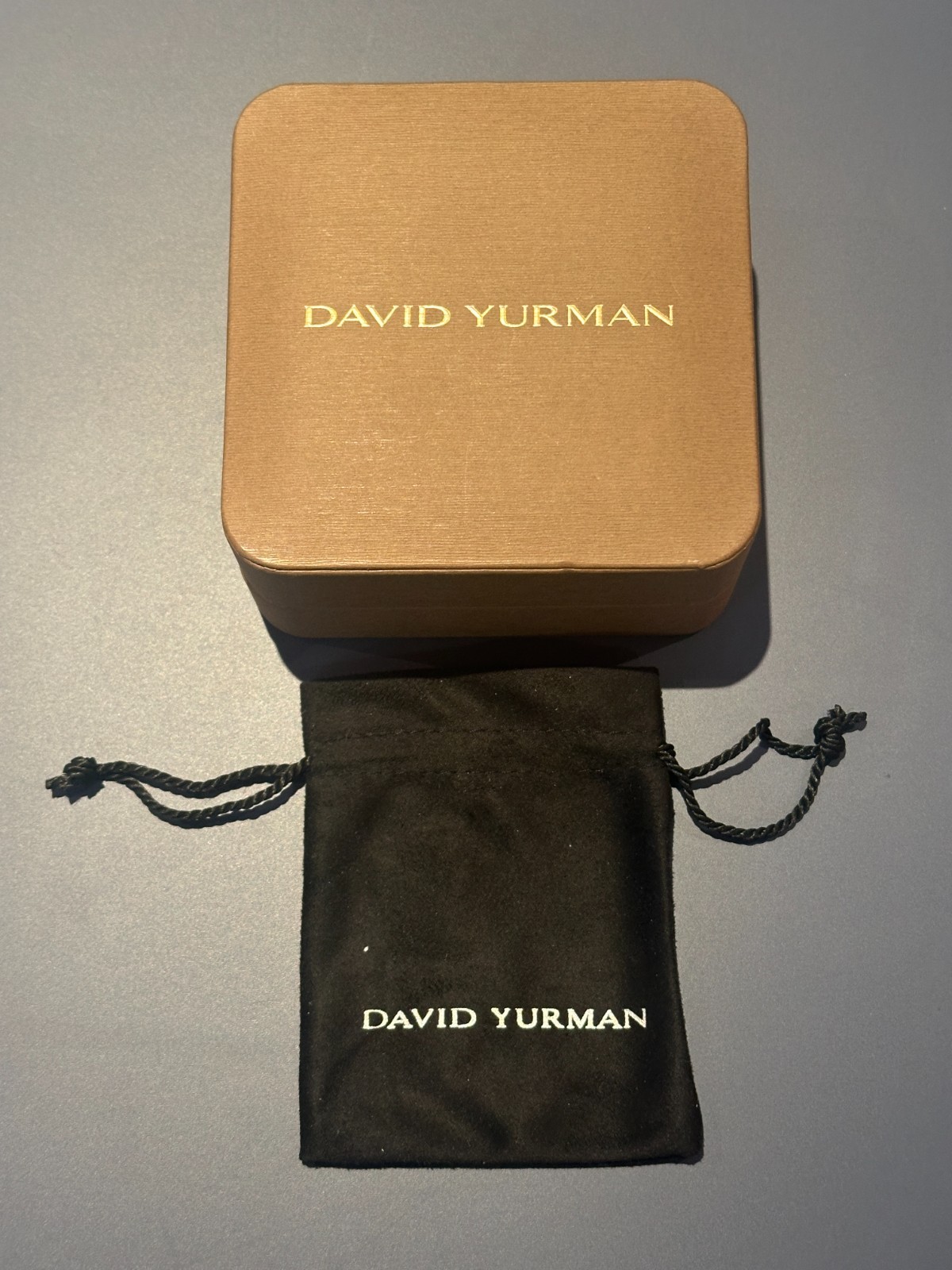 Silver David Yurman 11MM Chatelaine Pendant Necklace with Black Onyx & Diamonds