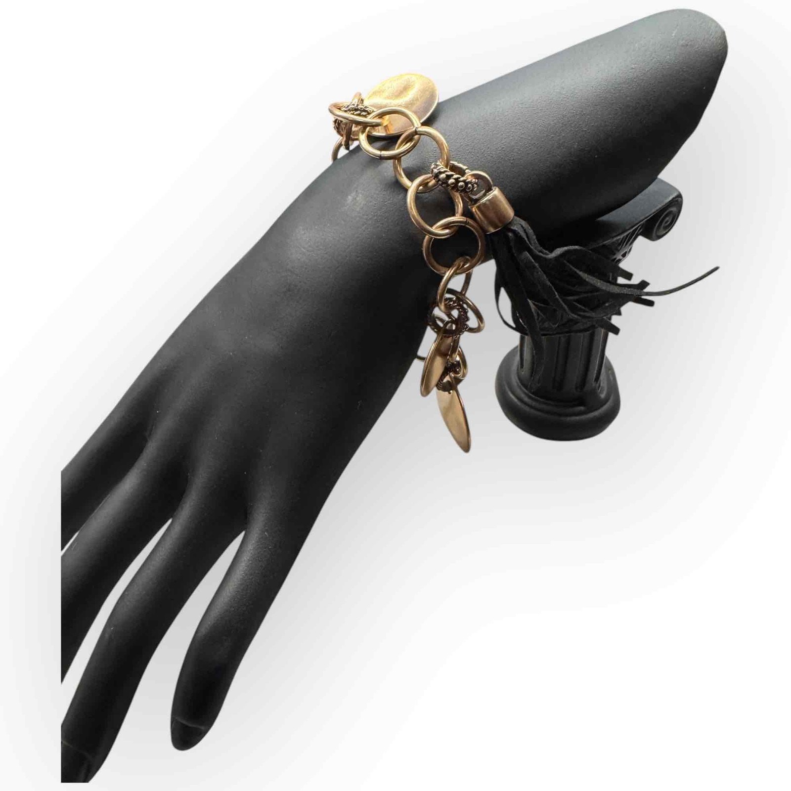 NEW Chicos Charm Bracelet Tassle