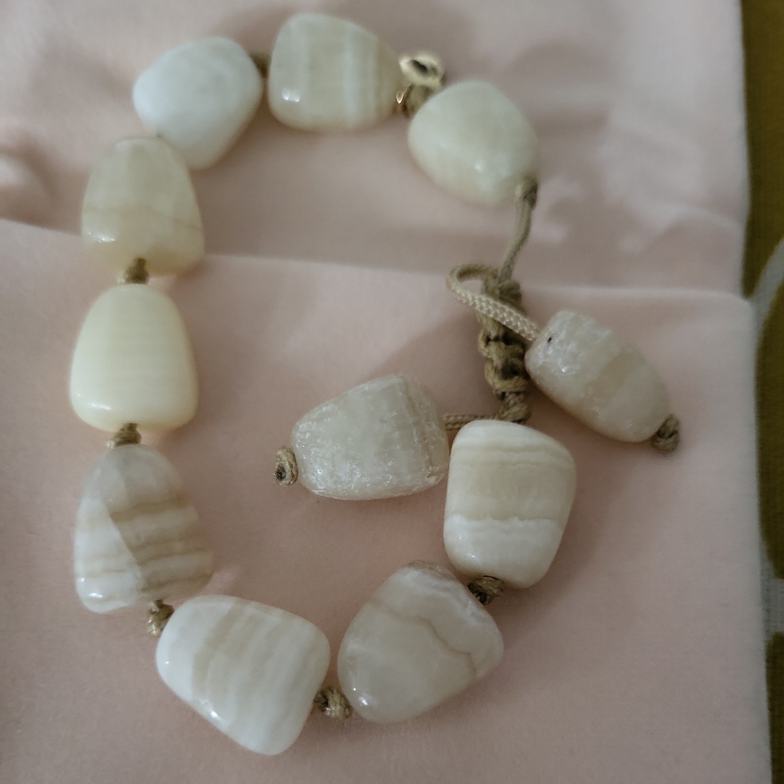 Women’s Lola Rose Adjustable pale cream bracelet Excellent Condition