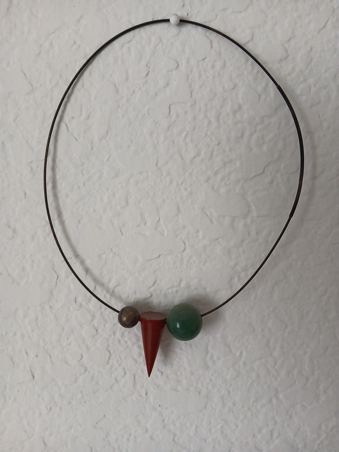 Adjustable Modern Necklace With Unique Stones