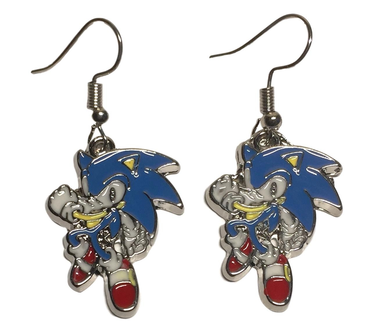 Nintendo Sonic The Hedgehog French Wire Earrings