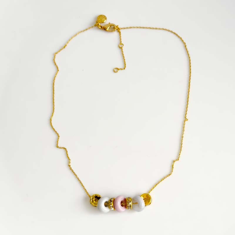 16″ Jcrew Mixed Stone Pendant Necklace Gift Chic Women Party Vacation Jewelry