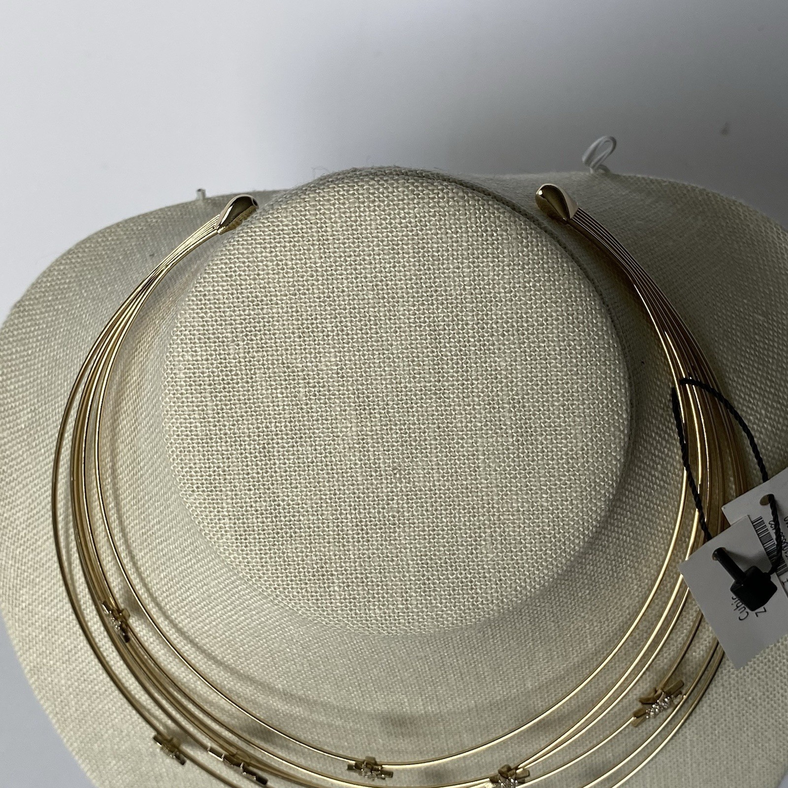 White House Black Market Necklace NWT Collar Bib Cubic Zirconia Stars NEW $55