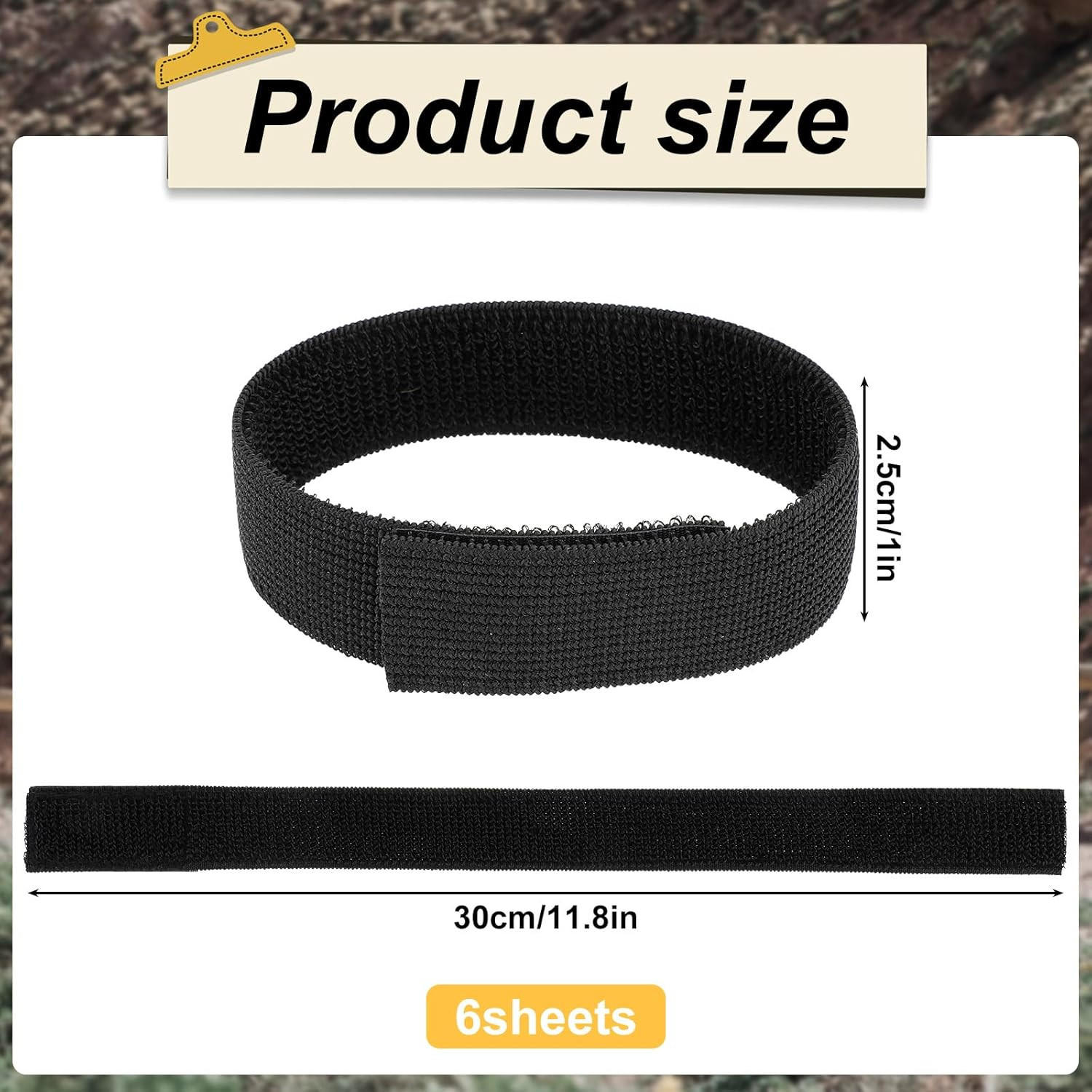 6Pcs Elastic Ankle Straps Boot Blousers Bicycle Pant Leg Bands Adjustable Safety