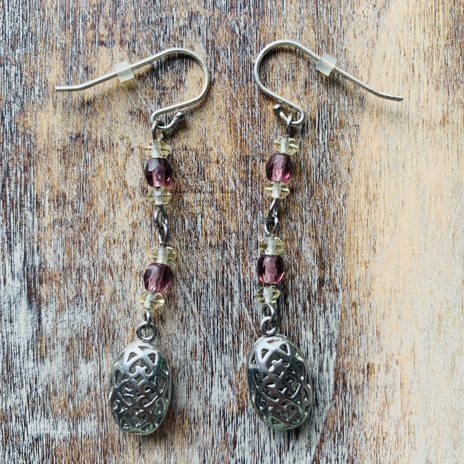 Long Beaded earrings