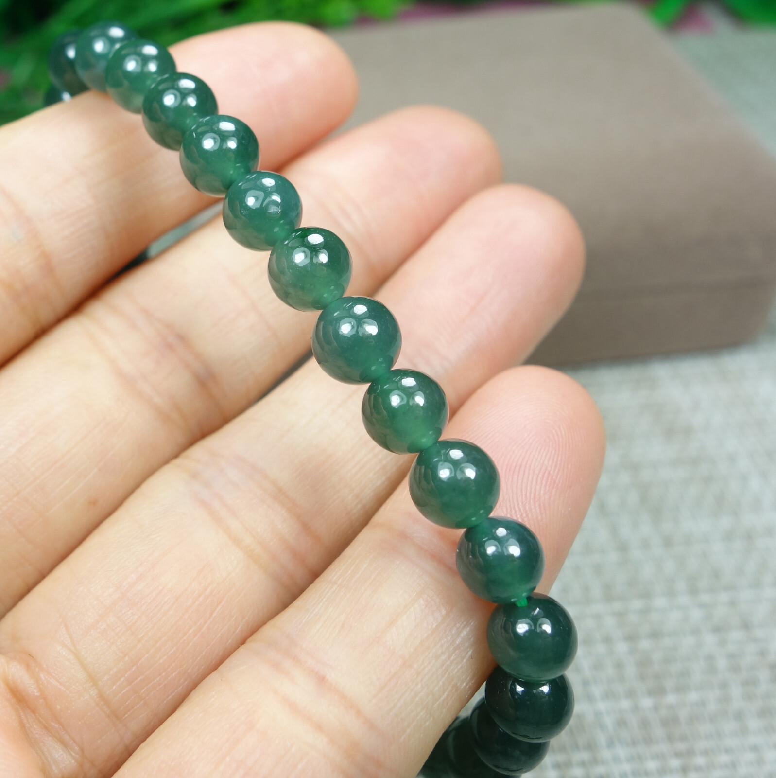Certified Icy Green 100% Natural A Jadeite jade Dragon Head Bracelet 精工龙头 手链
