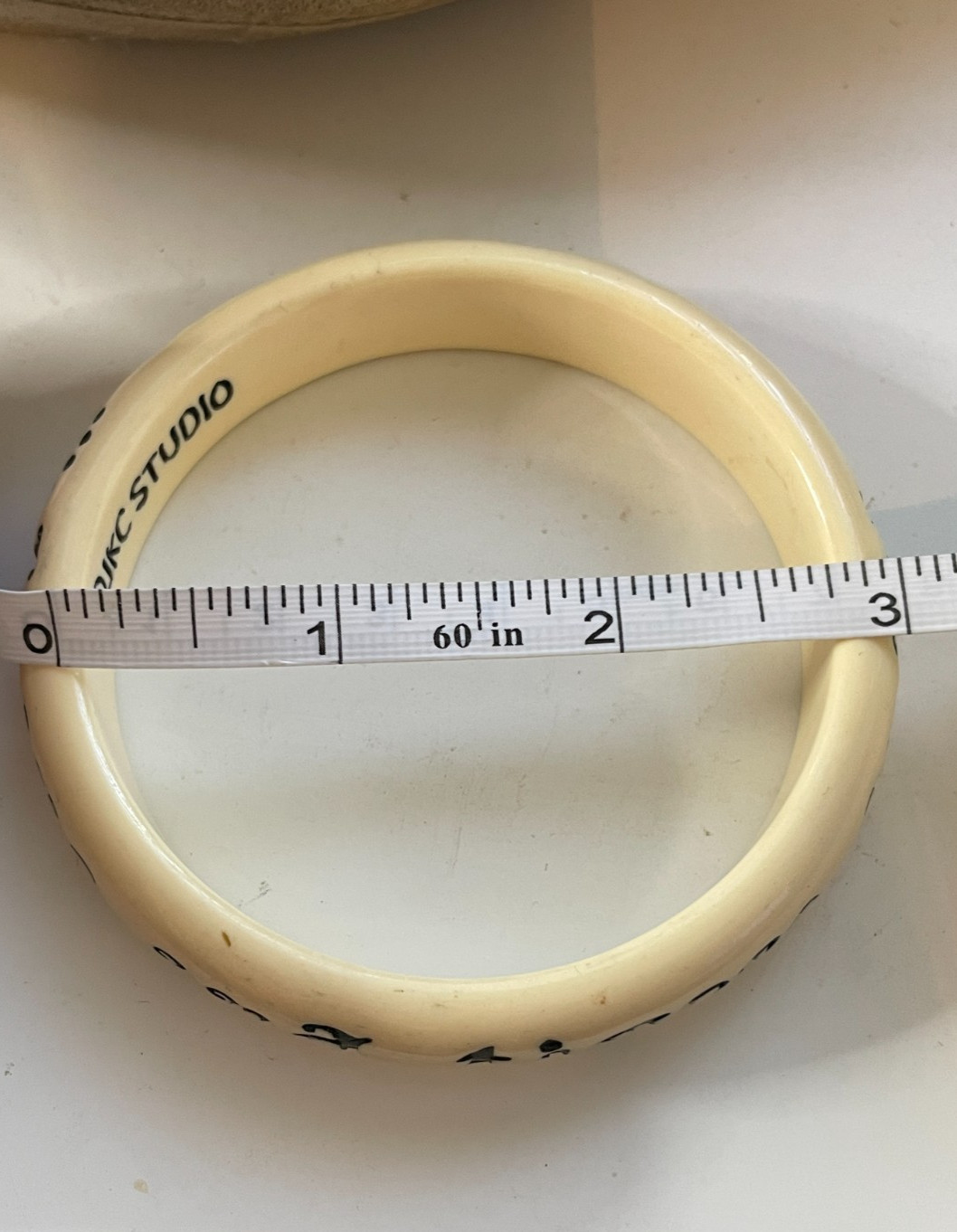 Jessica Kagen Cushman JKC Statement Bangle Ivory Bracelet Lions And …. Oh My!